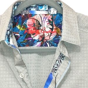 NWT Robert Graham Men's Dress Shirt (Dorsal)